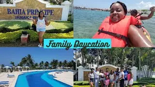 GRAND BAHIA PRINCIPE JAMAICA | FAMILY DAYCATION/DAY PASS | JAMAICA TRAVEL VLOG | @The Sam Fam
