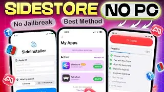 NEW Install SideStore Without a Computer on iPhone (Detailed)