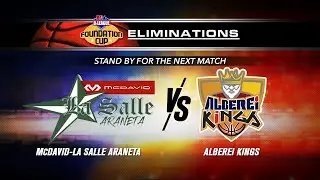 September 2: PBA D-League Foundation Cup 2019 I McDavid La Salle Araneta vs Alberei Kings