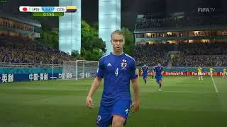 Quick counter attack goal | FIFA 16 Classic Patch (2014 World Cup)