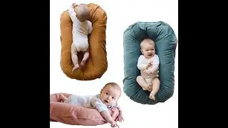 Girls Travel Bed Infant Bassinet Bumper
