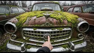 Abandoned 1952 Nash Rambler Station Wagon - Complete Barn Find Restoration | Satisfying 4K Rebuild