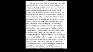 CURRENT EVENT 13 FEBRUARY 2023 || #WORLD #NEWS #viral #TRENDING #QUORA #subscribe #FOLLOW #LIKE