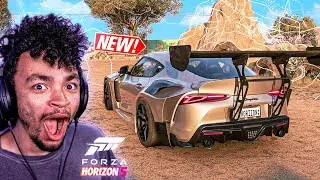 Forza Horizon 5 - NEW 2020 SUPRA WIDEBODY & Full Map Revealed! (FH5 Gameplay)