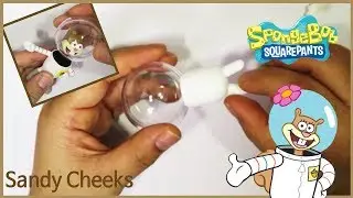Making Sandy Cheeks /Squirrel/spongebob squarepants/air dry clay tutorial