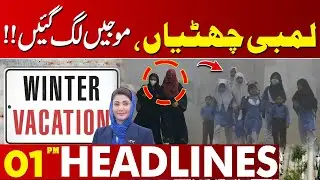 Good News For Public | Maryam Nawaz In Action | 01 PM Headlines Lahore News HD