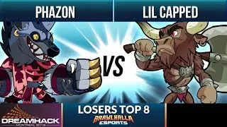 Phazon vs Lil Capped - Losers Top 8 - DreamHack Montreal 2019 1v1