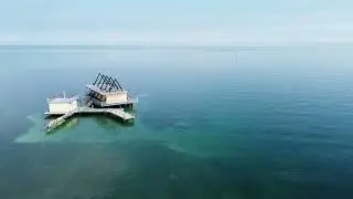 4k Miami Drone Flight: Cape Florida To Stiltsville