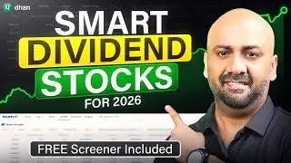 Smart Dividend Stocks for 2026 | FREE Screener Included | Dhan