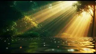 8K Hyperrealistic Forest Dreamscape - God Rays & Lush Nature (Cinematic HDR) #chillmusic #asmr