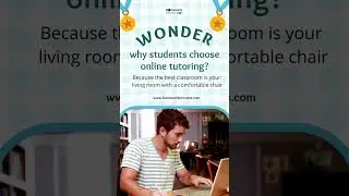 Wonder why students choose online tutoring