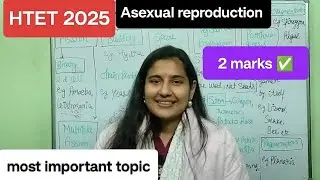 ASEXUAL REPRODUCTION • HTET 2025 • TGT SCIENCE 