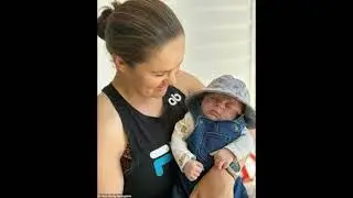 Ash Barty, Doting Mother and Tennis Icon  Ash Barty, the renowned Australian tennis champion,
