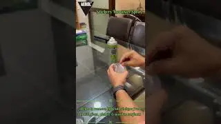 Aerol Sticker Remover Spray Product Demo-2