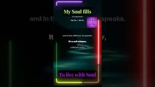 My Soul Feels | Spiritual Song for Inner Peace, Light & Soul Journey