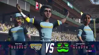Super Mega Baseball 4 (PS4) - Franchise - Dope Heads (W11-L6) Vs Onslaught (W10-L8) - Commentary