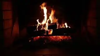 Hour Cozy Fireplace Sounds 🔥 | Relaxing Crackling Fire for Sleep, Study & Stress Relief