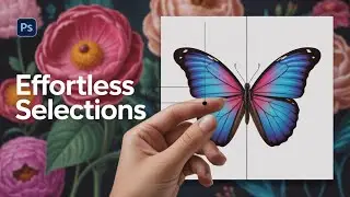 आसान Photoshop Tutorial | Object Selection Tool |Photoshop Tutorial Hindi : Object Selection Tool |