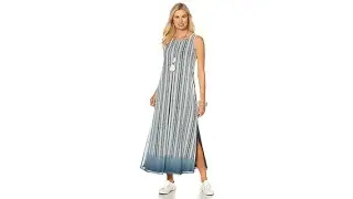 MarlaWynne Mesh Overlay Maxi Dress