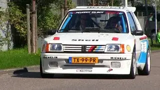 UNIQUE Peugeot 205 RALLY CAR on the road | LOUD SOUND!
