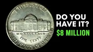 Пятицентовые монеты США, которые стоят своих денег! Самые редкие монеты Джефферсона, которые хоче...