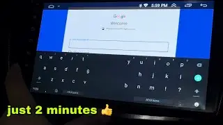 How to make Gmail in car android player ||  Log in with your old Gmail account