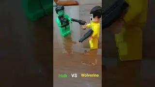 ⚔️ Hulk & Wolverine Faceoff! #Shorts