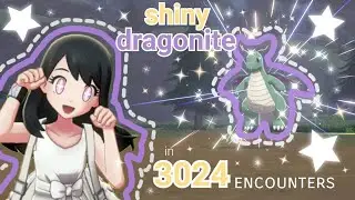 ♡ SHINY DRAGONITE - in 3024 encounters! (pokemon sword) ♡