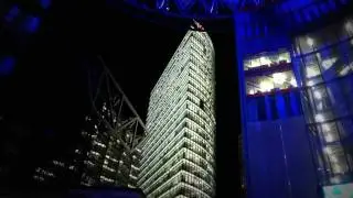 Sony Center Berlin at night FULL HD