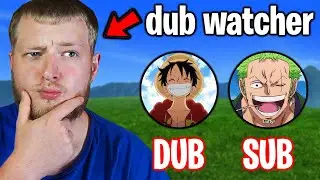 Сможет ли зритель One Piece DUB угадать голоса субтитров?
