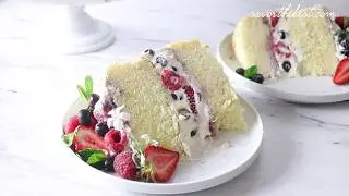 hot milk sponge cake