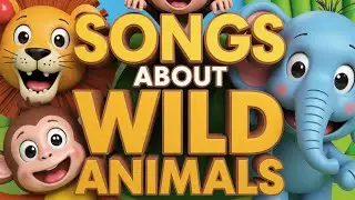 Animal Sounds Learning Song | Kids Music About Farm, Jungle, and Pet Animals