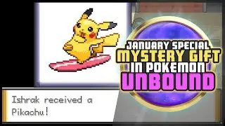 January Special MYSTERY GIFT Password for Pokemon UNBOUND v2.0.2