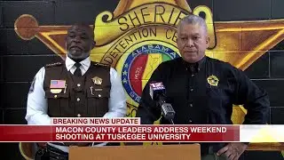Macon County sheriff, EMA director address Tuskegee University campus shooting