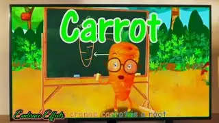 Vegetable Songs ~ Orange Carrot Is Root  Baby Ones Look Super Cute/Sponsored By Preview2Eff 😊😍
