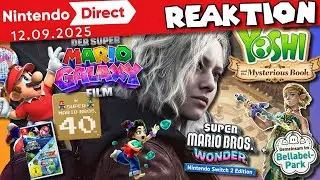 🔴 Reaktion auf die Nintendo Direct | 12.09.2025 Reupload (besserer Ton)