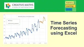 Time Series forecasting using Excel, illustrated with seasonal YouTube data