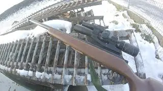 Double Bell VSR real wood stock and CYMA CM030 winter game