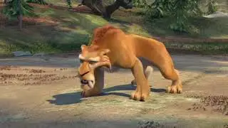 Ice Age Dawn of the Dinosaurs (Diego vs the deer and the dinosaur)
