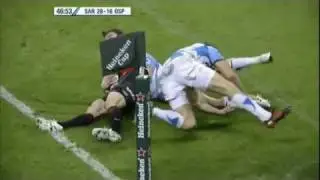 Chris Wyles try of Schalk Brits inside flick pass