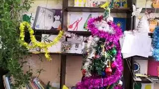 Акция Новогоднее окно, педагог Емзешева Фатима Нальбиевна