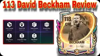 David Beckham 113 ICON Review - Is He the BEST CM in FC Mobile Footyverse Week 3?