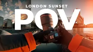 Relaxing POV Sunset Photography on The Streets of London