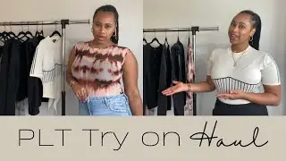 PrettyLittleThing Try On Haul | Fall Transition Pieces | SummerNicole