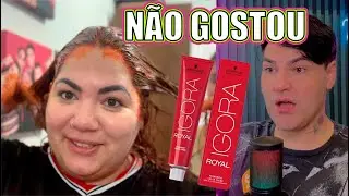 ELA MISTUROU DOIS TONS DE IGORA E NÃO GOSTOU MUITO | SEM DESCOLORIR O CABELO