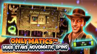 OnlyMatics&trade; - Huge Stake Novomatic Spins