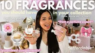 BEST PERFUMES YOU SHOULD HAVE TO SMELL AMAZING🌸must have floral, fresh, vanilla fragrances for women