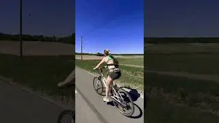 #bicycle season open , Burns litlebit , not In butt , In back🤪 USE #SUNBLOCK🧴⛱️🚲 #N'avetta👌