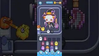 pixel flow solution niveau 345 #games #gaming #puzzle #puzzlegame #androidgames