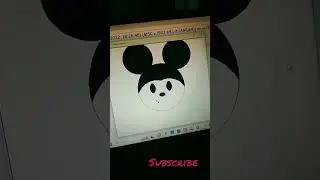 Mickey mouse using python 